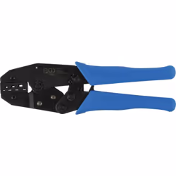Pince BGS à sertir les cosses électriques non isolées. Pince à sertir avec fonction cliquet. Qualité professionnelle. Pour le ...