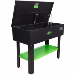 Fontaine nettoyeuse de pièces avec pinceau Fontaine de lavage électrique 150L. Idéale pour les ateliers de mécaniques, les ga ...