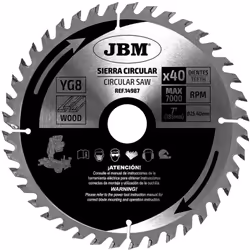 Lame à bois 185 mm pour scie circulaire. Vitesse max.: 7000 tr/min. Dimensions du disque: 185 x 25,4 mm Diamètre : 185 mmépai ...