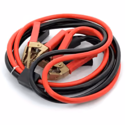 CABLES DE DEMARRAGE PRO USAGE INTENSIF Pinces coudées pour un meilleur accès aux bornes. Section : 50 mm² Longueur : 3 m Inte ...