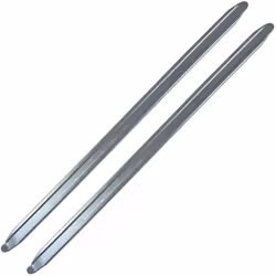 Jeu de 2 démontes pneus longs 610 mm. Longueur : 24 (610 mm). Convient pour monter et démonter les pneus et comme levier univ ...