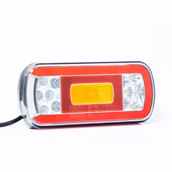 Feu arrière droit à led universel, 6 fonctions Feu 6 fonctions (stop, position, clignotant, recul, catadioptre, éclaireur de  ...