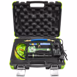 Description générale Ce kit de détection de fuite pour climatisation utilise la fluorescence ultra-violet pour repérer les fu ...