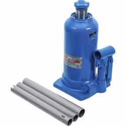 CRIC HYDRAULIQUE BOUTEILLE 5 TONNES Pour soulever des véhicules, machines, remorques et caravanes Idéal pour le changement de ...