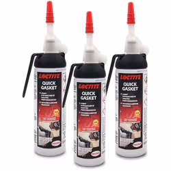 Lot de 3 pâte à joint Silicone NOIR LOCTITE Carter d'huile, carter inférieur, cache culbuteur, collecteur d'admission, couver ...