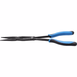 PINCE A BEC EXTRA LONGUE BGS TECHNIC DOUBLE ARTICULATION 350 mm Pratique pour les endroits difficiles d'accès comme derrière  ...