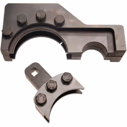 Outils de calage d'arbre à cames VW 5 et 10 cylindres Ces outils servent pour le démontage et le montage sans jeu de la pouli ...