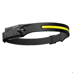 Lampe frontale rechargeable COB LED - JBM - XPE 3W - COB 5W - Gel de silice