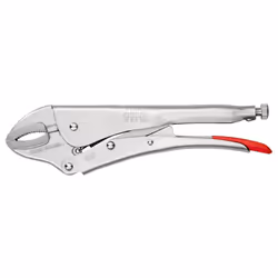 Pince-étau Knipex Serre parfaitement les profilés et les matériaux plats et ronds. Avec vis de réglage et levier de déblocage ...