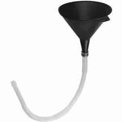 Entonnoir de remplissage universel 2 pièces Entonnoir avec flexible pour atteindre les endroits difficiles d'accès et étroits ...