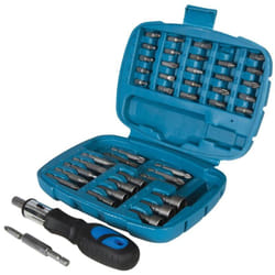 Silverline - Tournevis a cliquet avec douilles et embouts - 45 pieces