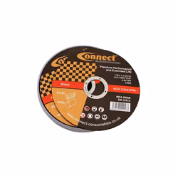 LOT DE 10 DISQUES PLATS A TRONCONNER L'ACIER et L'INOX 115 MM Ces disques minces pour la coupe des métaux offrent des perform ...