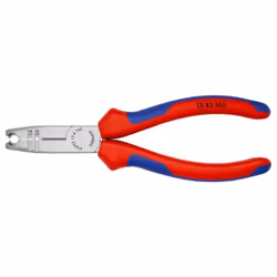 Pince à dégainer 165 mm bi-matière Multifonction = couper, dégainer et dénuder avec une seule pince. Pour dégainer et dénuder ...