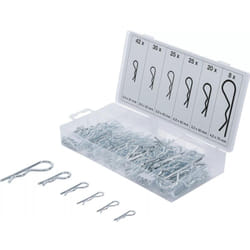 Bgs Technic - Coffret assortiment de goupilles beta ø 2,4 à 4 mm - 150 pieces