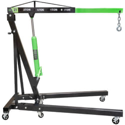 JBM - Grue d'atelier, chevre de levage hydraulique pliable et mobile - 2t