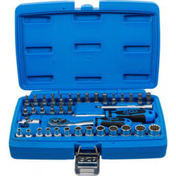 Bgs Technic - Coffret de douilles gear lock bgs 1/4 , tailles metriques et pouces