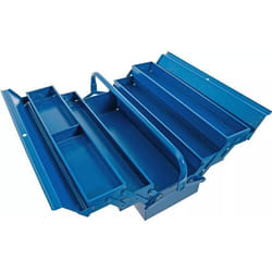 Caisse à outils - BGS TECHNIC - Modèle vide - 5 compartiments - Métallique - 530 x 200 x 200 mm