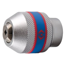 Porte-outils/taraud pour cliquet 1/2 de 6 a 12 mm