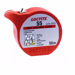 Loctite 55 Fibre d'étanchéité instantanée Bobine de 50 m Voir la vidéo d'utilisation LOCTITE 55 est conçu pour l'étanchéité e ...