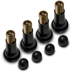 Bgs Technic - Lot de 4 valves de pneu en caoutchouc tr413