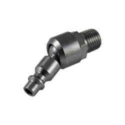 JBM - Embout raccord air male articule a rotule cardan type us, france