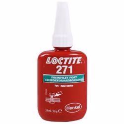 LOCTITE 271 FREIN FILET FORT 24 ML LOCTITE® 271 est un frein filet à base méthacrylate avec une viscosité faible et une résis ...