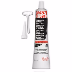 Pâte à joint Silicone NOIR LOCTITE - TUBE 80 ml Carter d'huile, carter inférieur, cache culbuteur, collecteur d'admission, co ...