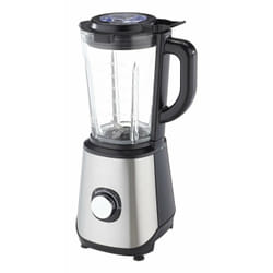Carrefour MEDLB61 1,5 L Mélangeur de table 600 W Noir, Acier inoxydable