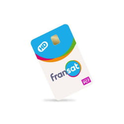 Carte Fransat Hd Pc7 Seule De Remplacement Valable 4 Ans Eutelsat 5w