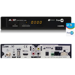Satmatic Récepteur tv satellite hd + Carte Fransat (Satellite Eutelsat 5W) Decodeur 2en1 pour parabole Automatique - Alden