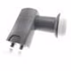 LNB Twin Universel - CAHORS - 40mm - 2 Sorties Identiques - Facteur de Bruit 01 dB - Compatible Full HD 3D 4K