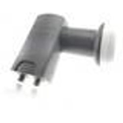 LNB Twin Universel - CAHORS - 40mm - 2 Sorties Identiques - Facteur de Bruit 01 dB - Compatible Full HD 3D 4K