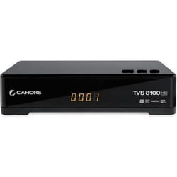 Récepteur satellite HD Free To Air - CAHORS - TVS8100HD - HDMI - USB - Noir
