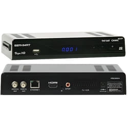 Récepteur satellite HD - SERVIMAT - VEGA TNTSAT - Noir - 12V/220V - Connectique complète