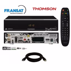 Pack Thomson THS 805 HD + Carte Fransat + Cable HDMi 2M Offert Modele d'exposition Profitez des chaines de la TNT via satelli ...