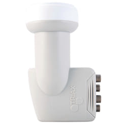 Triax TQD 006 convertisseur abaisseur de fréquence Low Noise Block (LNB) 10,7 - 12,75 GHz Gris