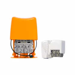 Description générale Le kit Televes 568002 comprend un amplificateur de mât et une alimentation, conçu pour améliorer la réce ...