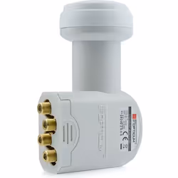 OPTICUM LNB Quad 01dB Universel Full HD 3D Compatible Canal+ Canalsat