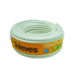 Câble coaxial - TELEVES - 20m - 17 Vatc - Blindage > 85 dB - Cuivre Ø 11 mm