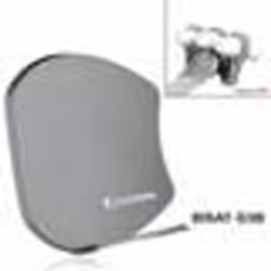 Parabole FIBRE - CAHORS - BISAT G3B - Multisatellite - Gris - 3 LNB