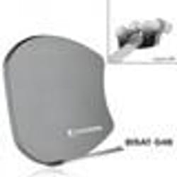 Parabole FIBRE - CAHORS - BISAT G4B - Multisatellite - 4 LNB - Gris