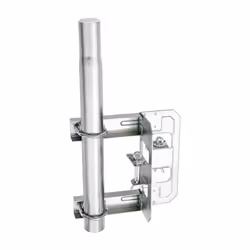 Fixation de cheminée simple - ERARD - Modèle à étrier - Acier zingué - Pour mâts Ø 30 à 50 mm - 205 kg