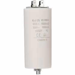 Description du produit Condensateur de démarrage 40uF / 450V Informations générales Spécifications Capacité: 40 uF Couleur: B ...