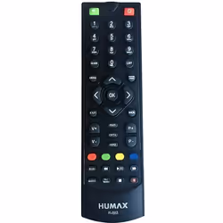 Télécommande - HUMAX - TN8000 - Universelle - Compatible TNTSAT - Couleur Noir