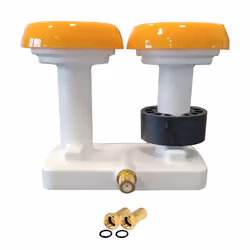 LNB MONOBLOC 6° SINGLE 01dB GOLDEN MEDIA FULL HD 3D READY + 2 FICHES F