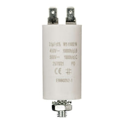 FIXAPART Condensateur Standard Permanent 2.5uf / 450 v  Micro Farad Cosse 2.5 mf µf