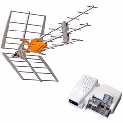 - Une antenne DAT BOSS UHF (C21-48) G42 dBi (REF TELEVES 149921) Antenne terrestre TNT HD 4G LTE BOSS TECH Televes DAT HD 790 ...