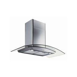 Hotte Décorative Murale Aspirante Inox Largeur 90cm Débit d'air 807m3/h - Brandt