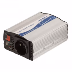 • Tension 12-230 V • Consommation à vide Cordon allume-cigare • Dimensions : 16 x 10,5 x 6 cm • Poids : 0,6 kg