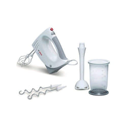 Bosch - Batteur 450W Blanc/Gris 5 vitesse + Pulse Pétrin inclus Fouet électrique Blanc en neige